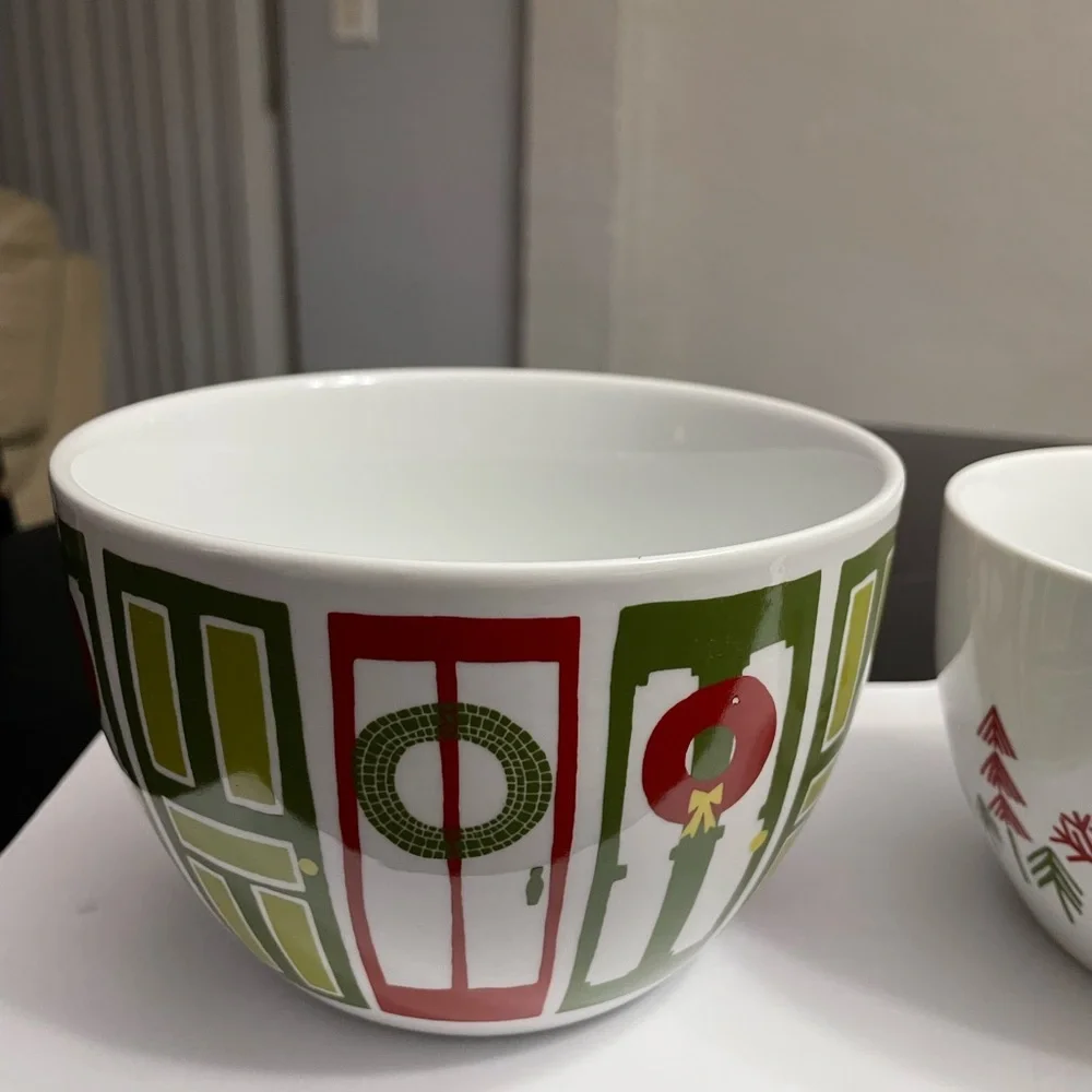 Crate & Barrel Julia Rothman mixing bowls
